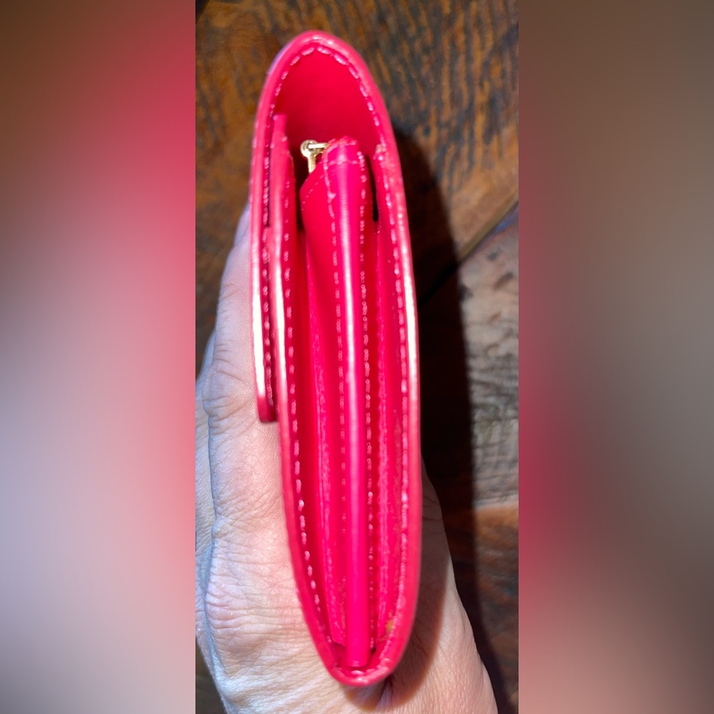 ULTRA RARE HTF LOUIS VUITTON Vernis Barbie Hot Pink Wallet - Picture 11 of 12
